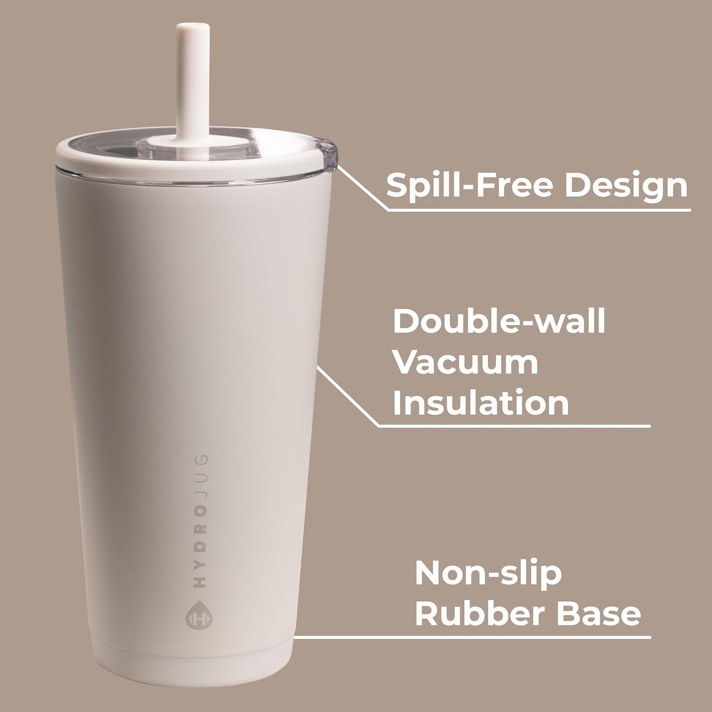 Everyday Tumbler 20 oz, Ceramic-Lined Straw Cup, Cascade