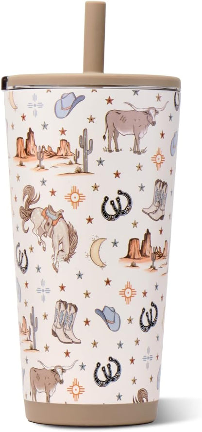 Everyday Tumbler 20 oz, Ceramic-Lined Straw Cup, Cascade