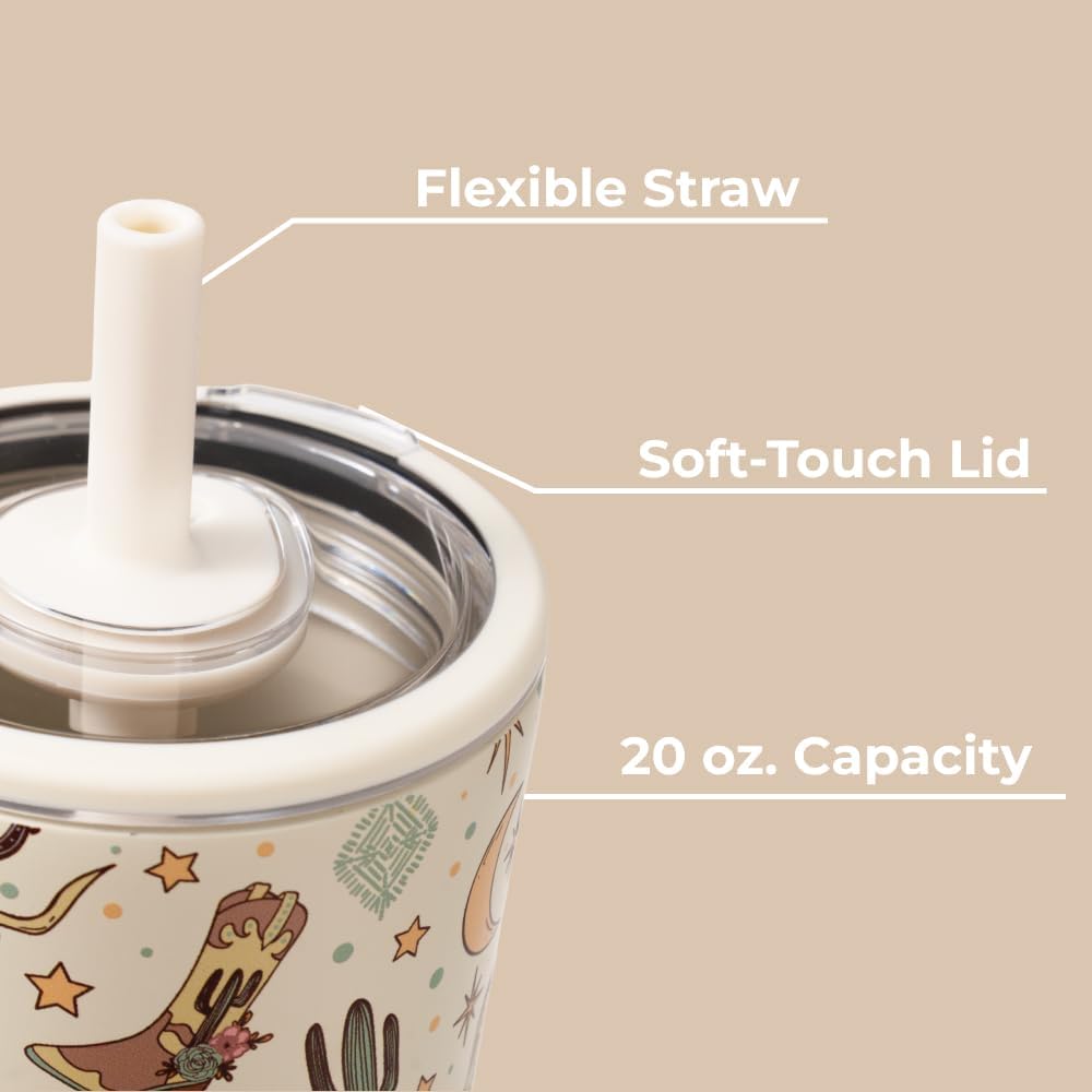 Everyday Tumbler 20 oz, Ceramic-Lined Straw Cup, Cascade