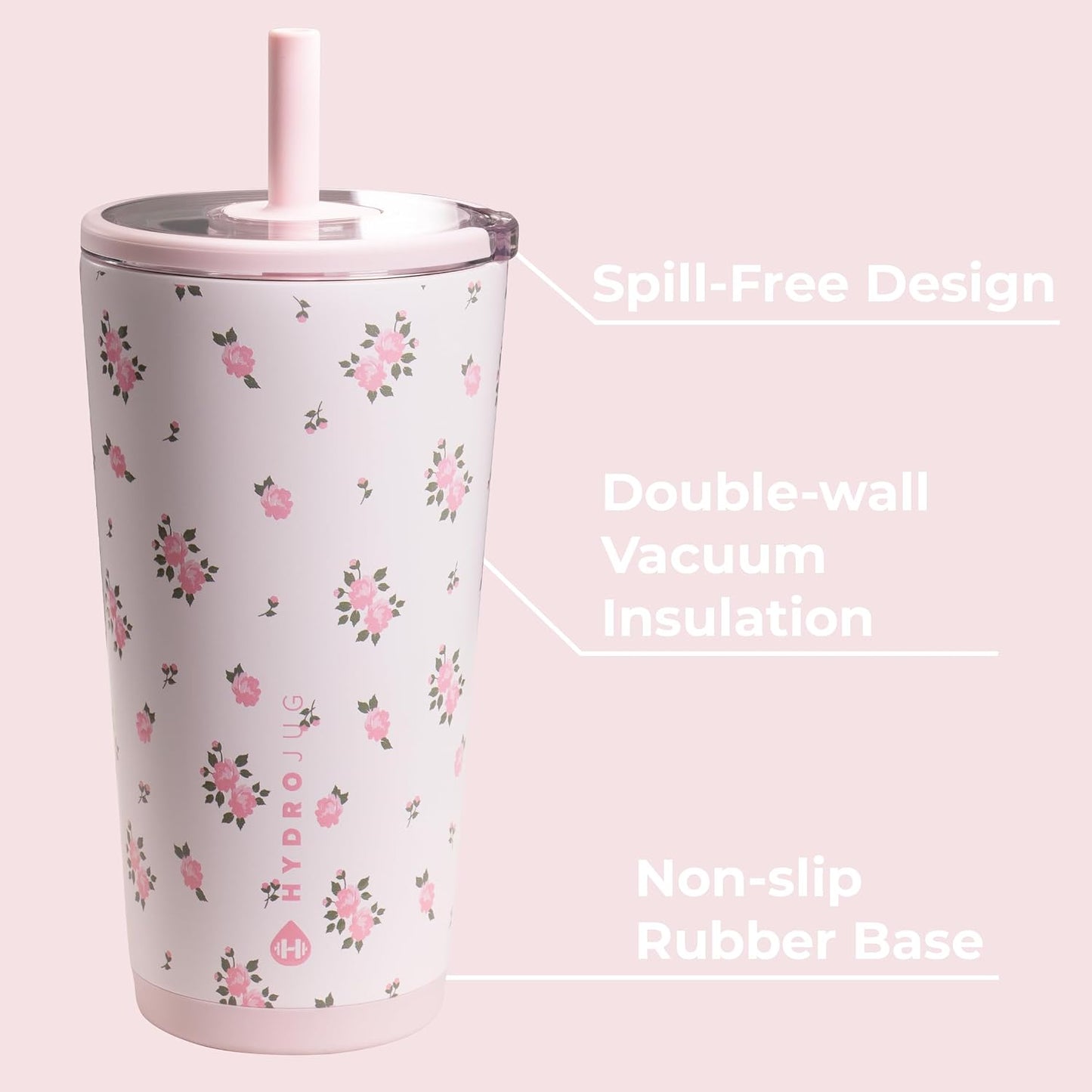 Everyday Tumbler 20 oz, Ceramic-Lined Straw Cup, Cascade