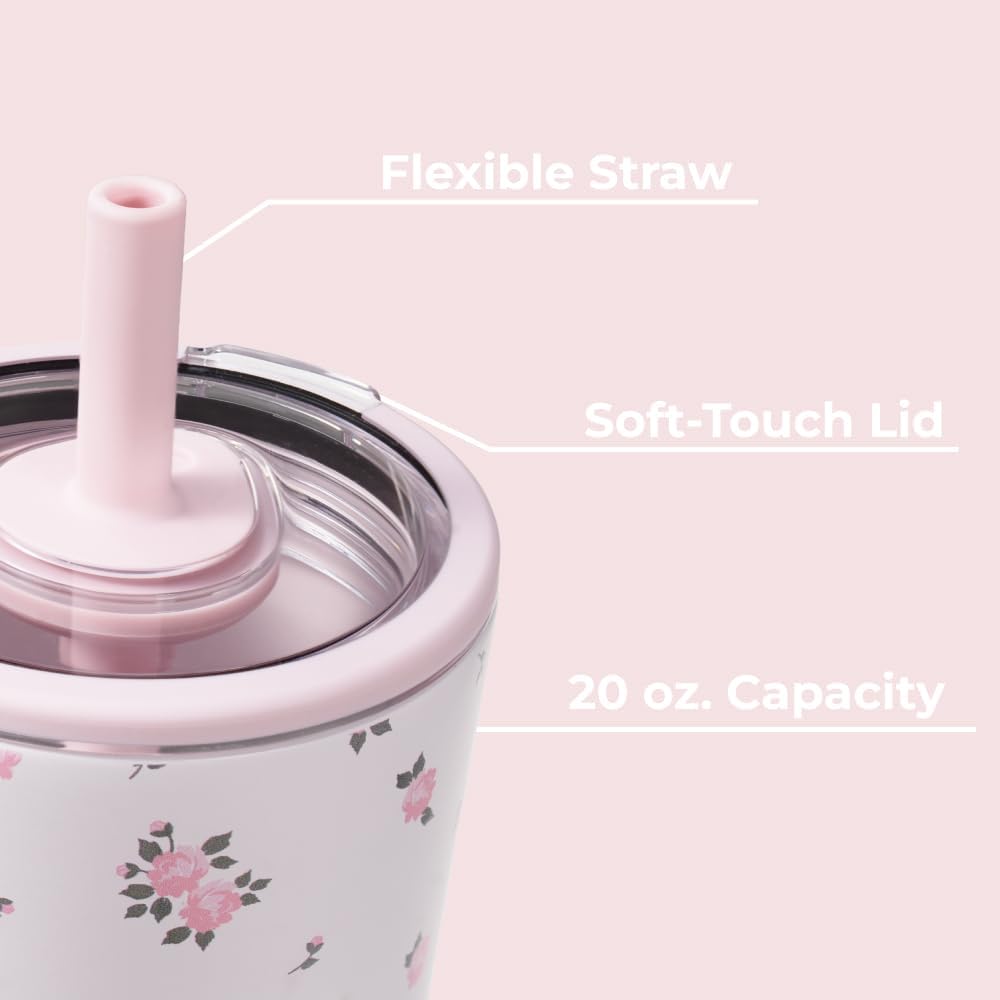 Everyday Tumbler 20 oz, Ceramic-Lined Straw Cup, Cascade