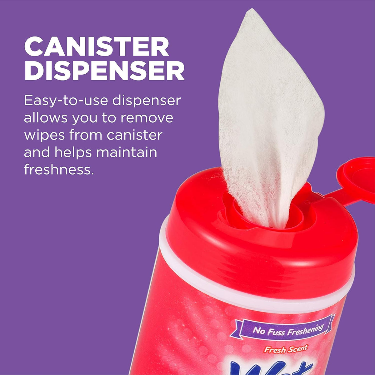 for Cats Freshening Wipes with Aloe Vera, Fresh, 12-Pk