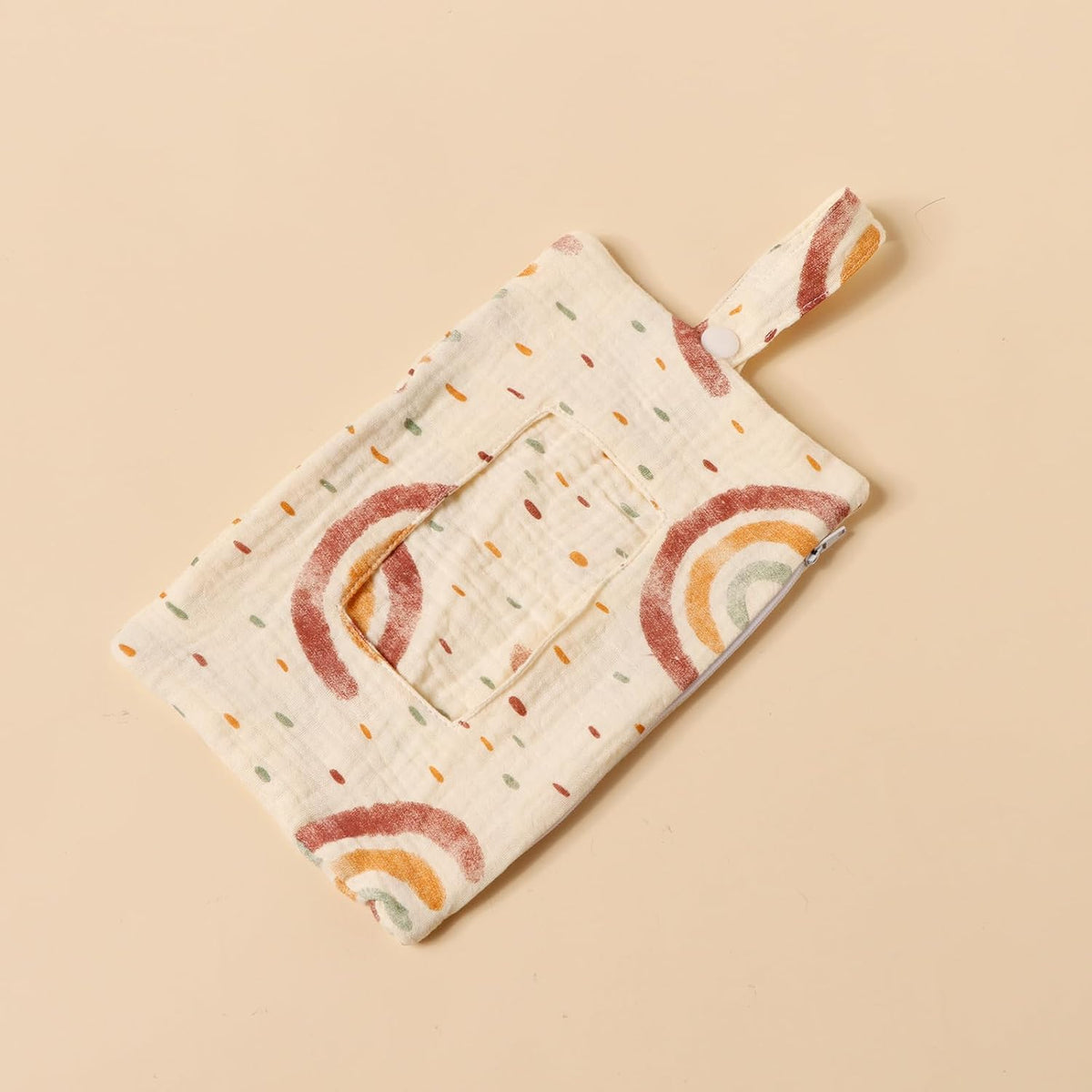 Baby Wipe Holder Portable Wipe Dispenser Strollers Storage Bag Container Double Layer Travel Carry Case for Diapers