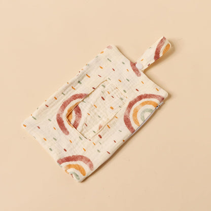 Baby Wipe Holder Portable Wipe Dispenser Strollers Storage Bag Container Double Layer Travel Carry Case for Diapers