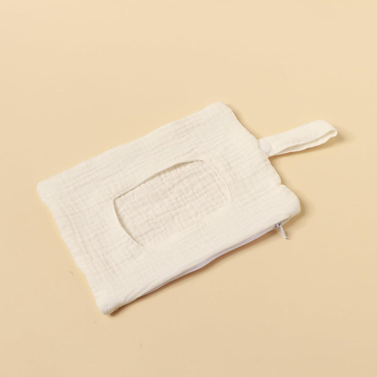 Baby Wipe Holder Portable Wipe Dispenser Strollers Storage Bag Container Double Layer Travel Carry Case for Diapers