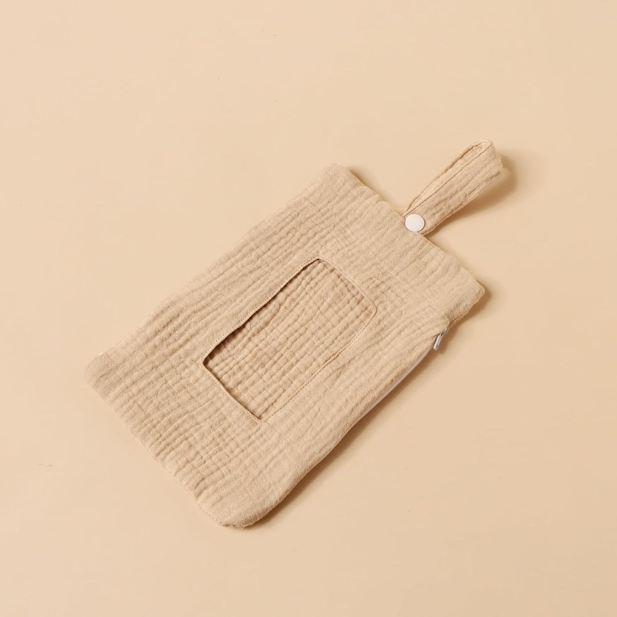 Baby Wipe Holder Portable Wipe Dispenser Strollers Storage Bag Container Double Layer Travel Carry Case for Diapers