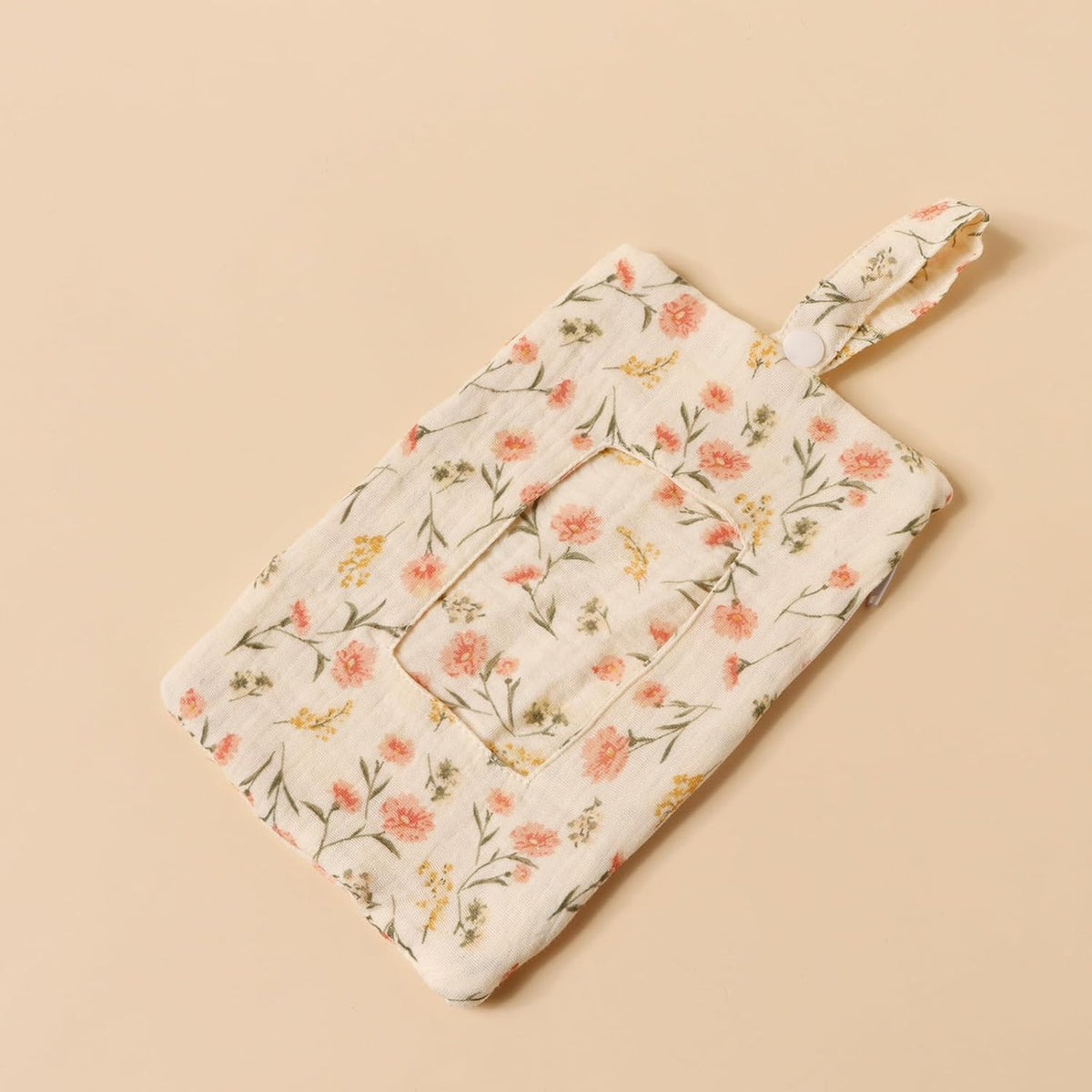 Baby Wipe Holder Portable Wipe Dispenser Strollers Storage Bag Container Double Layer Travel Carry Case for Diapers