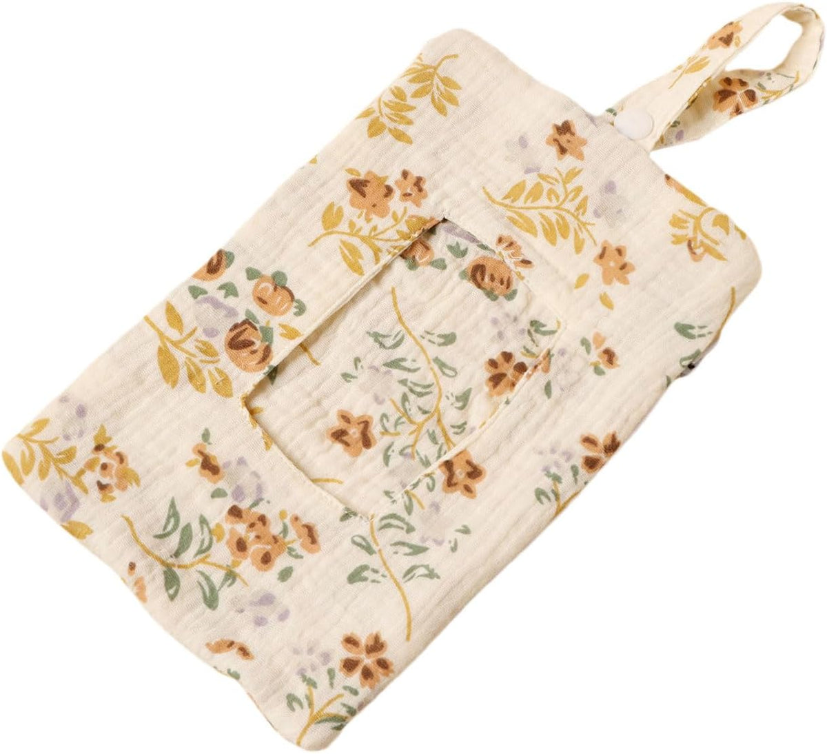 Baby Wipe Holder Portable Wipe Dispenser Strollers Storage Bag Container Double Layer Travel Carry Case for Diapers
