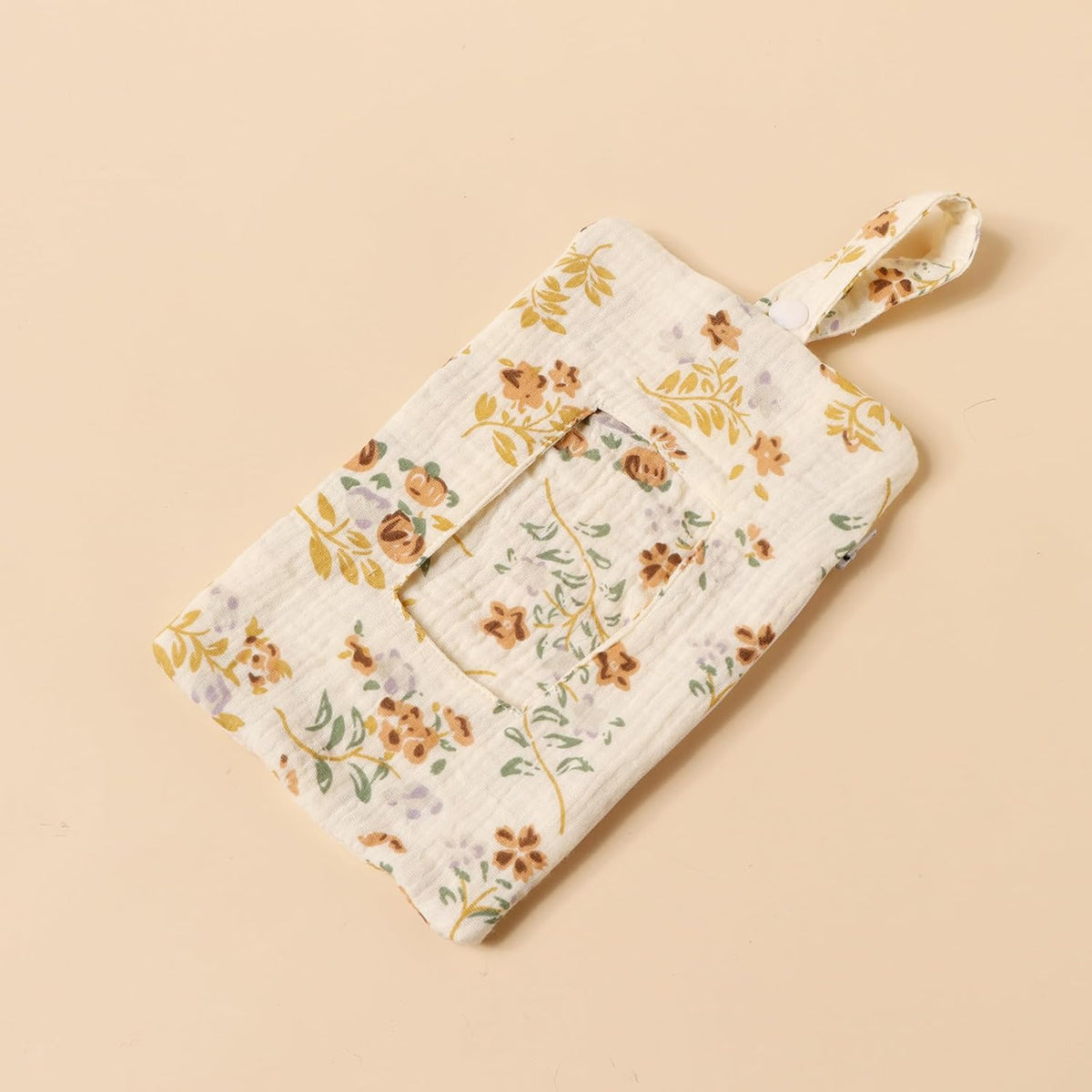 Baby Wipe Holder Portable Wipe Dispenser Strollers Storage Bag Container Double Layer Travel Carry Case for Diapers