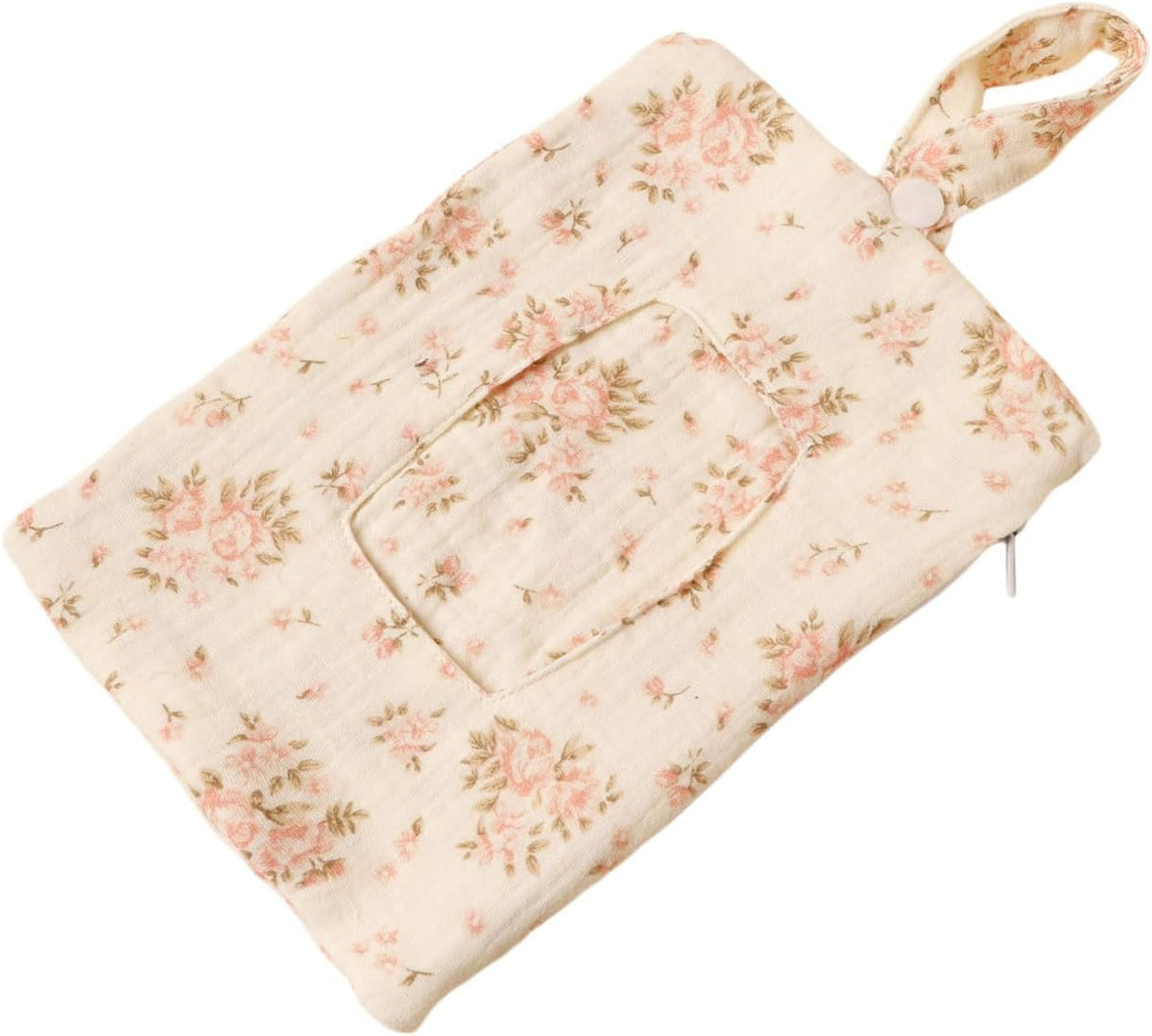 Baby Wipe Holder Portable Wipe Dispenser Strollers Storage Bag Container Double Layer Travel Carry Case for Diapers