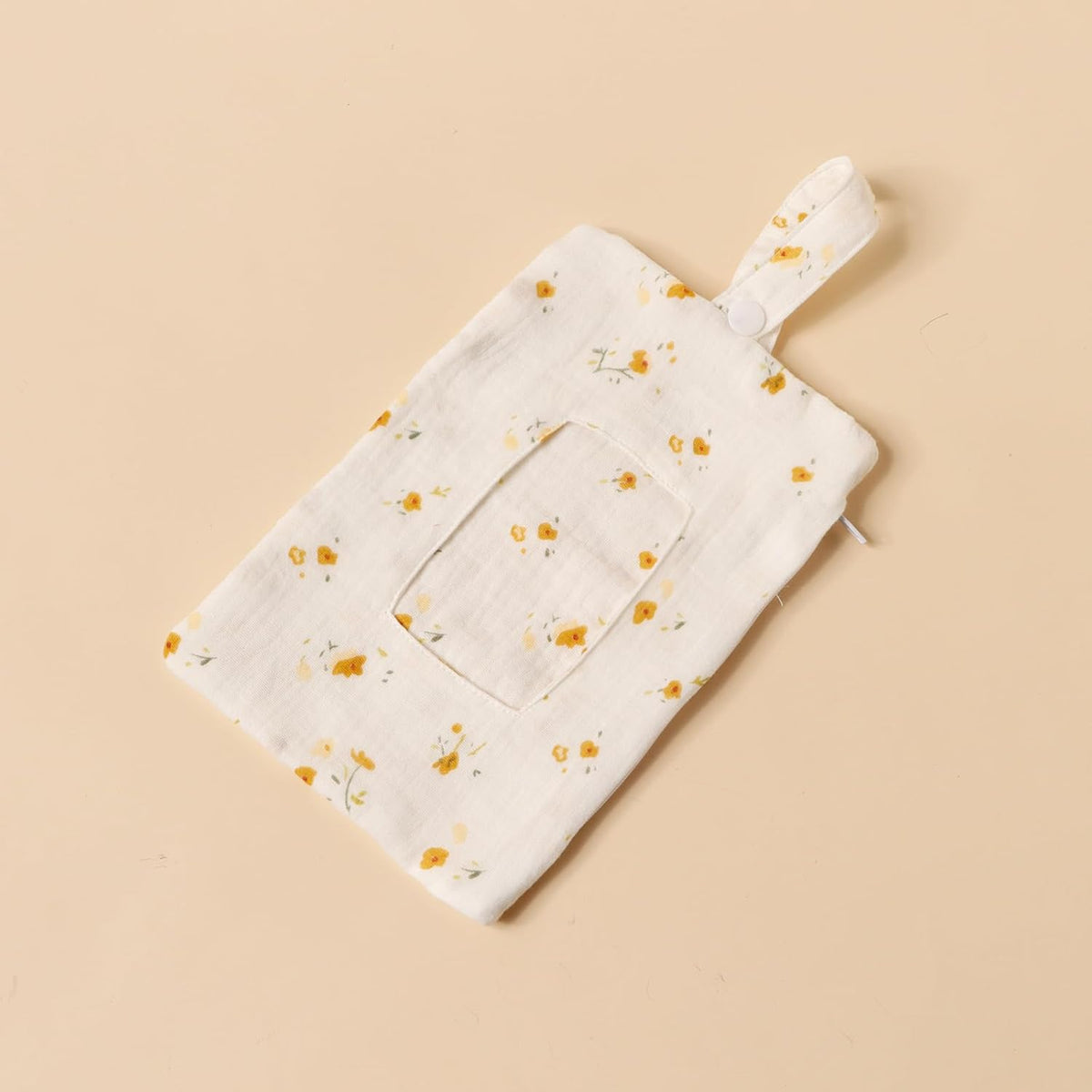 Baby Wipe Holder Portable Wipe Dispenser Strollers Storage Bag Container Double Layer Travel Carry Case for Diapers