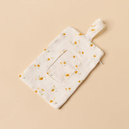 Baby Wipe Holder Portable Wipe Dispenser Strollers Storage Bag Container Double Layer Travel Carry Case for Diapers