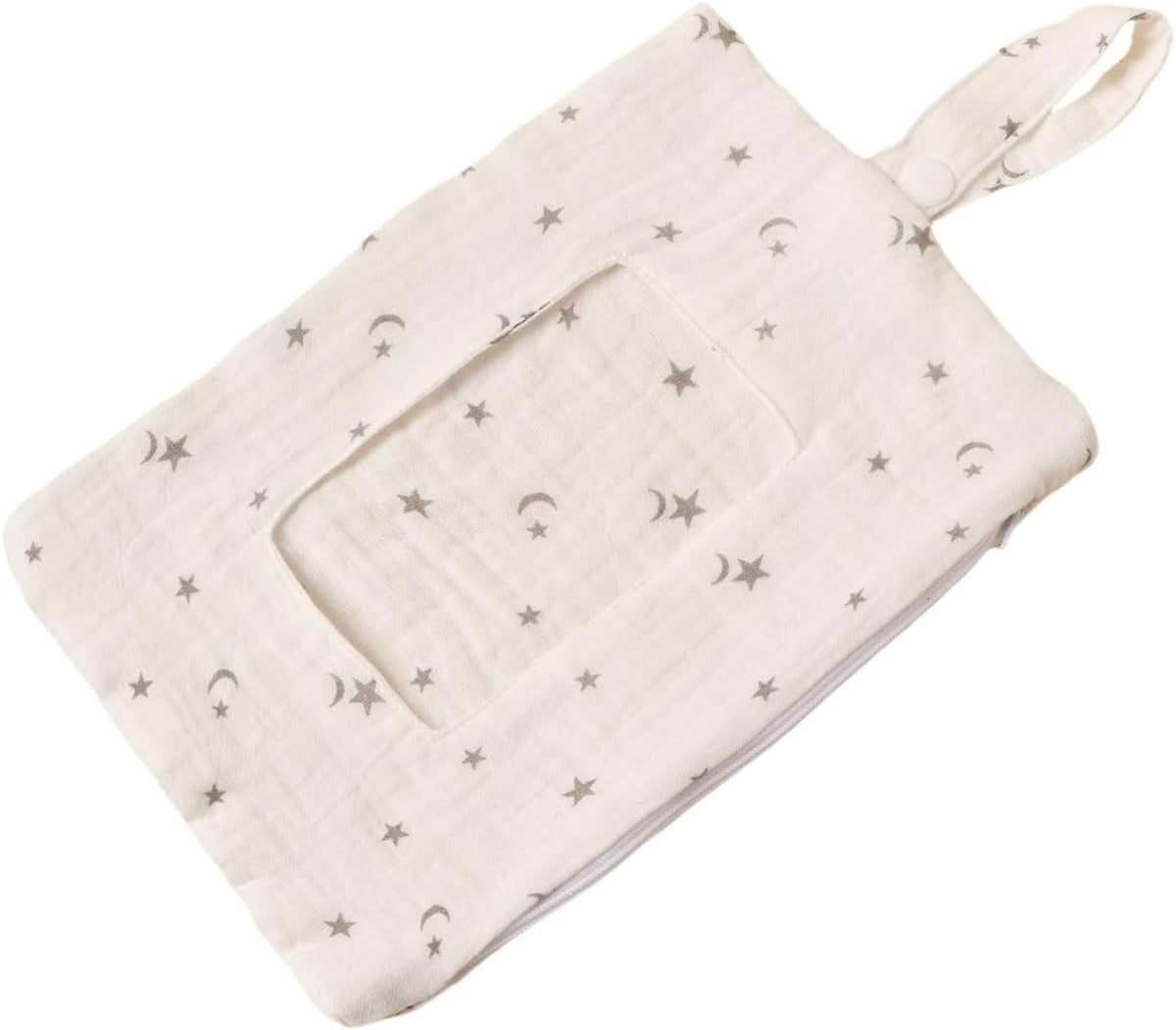 Baby Wipe Holder Portable Wipe Dispenser Strollers Storage Bag Container Double Layer Travel Carry Case for Diapers