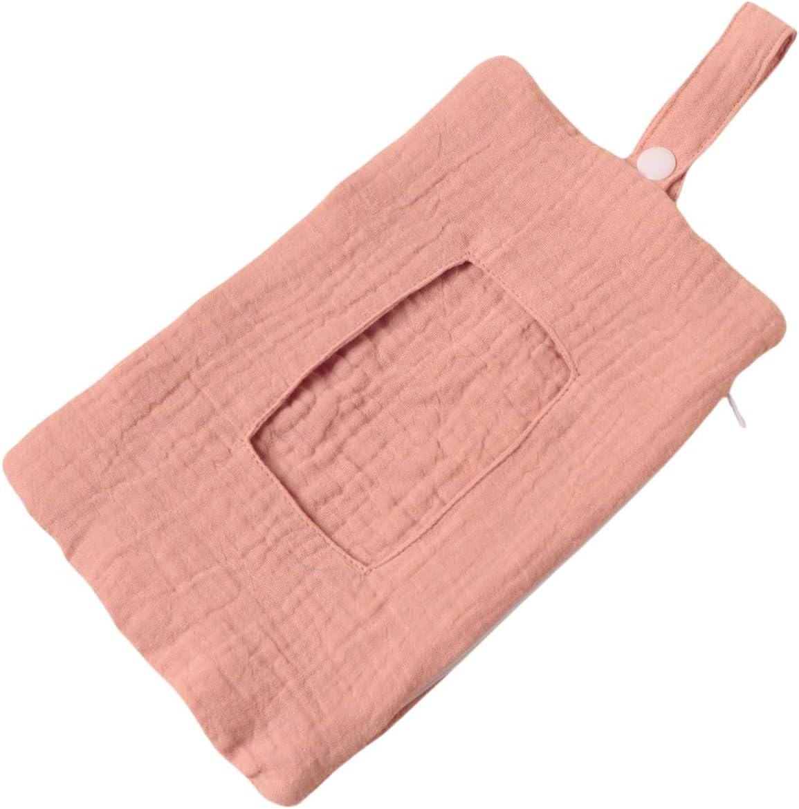Baby Wipe Holder Portable Wipe Dispenser Strollers Storage Bag Container Double Layer Travel Carry Case for Diapers
