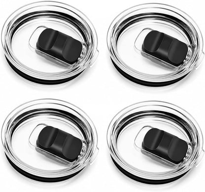 20 oz Tumbler Lids for Yeti, 3 Pack 20oz Magnetic Tumbler Lids, Spill Proof Replacement Slider Cup Lid for YETI 20oz Tumbler, 10oz & 24oz Mug and 10oz Lowball, BPA Free