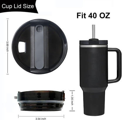 20 oz Tumbler Lids for Yeti, 3 Pack 20oz Magnetic Tumbler Lids, Spill Proof Replacement Slider Cup Lid for YETI 20oz Tumbler, 10oz & 24oz Mug and 10oz Lowball, BPA Free