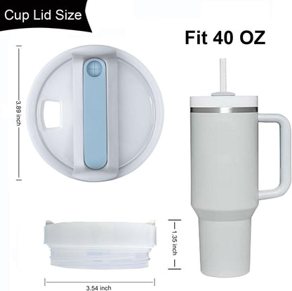 20 oz Tumbler Lids for Yeti, 3 Pack 20oz Magnetic Tumbler Lids, Spill Proof Replacement Slider Cup Lid for YETI 20oz Tumbler, 10oz & 24oz Mug and 10oz Lowball, BPA Free