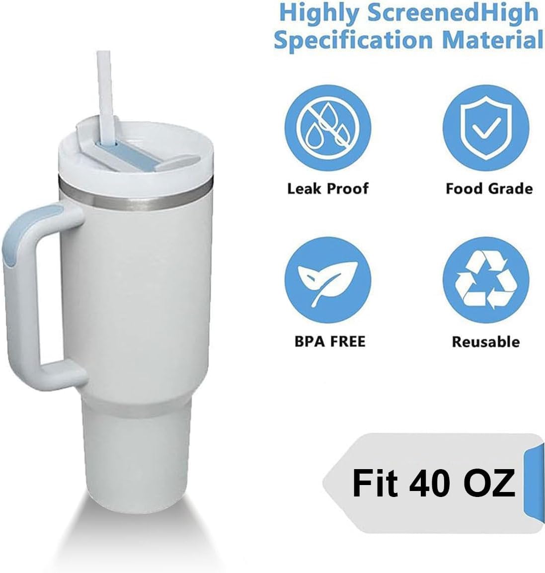 20 oz Tumbler Lids for Yeti, 3 Pack 20oz Magnetic Tumbler Lids, Spill Proof Replacement Slider Cup Lid for YETI 20oz Tumbler, 10oz & 24oz Mug and 10oz Lowball, BPA Free