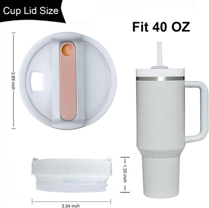 20 oz Tumbler Lids for Yeti, 3 Pack 20oz Magnetic Tumbler Lids, Spill Proof Replacement Slider Cup Lid for YETI 20oz Tumbler, 10oz & 24oz Mug and 10oz Lowball, BPA Free
