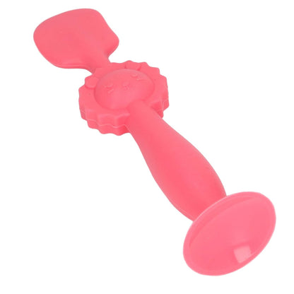 Diaper Cream Spatula, Flexible Silicone Tush Swiper Baby Diaper Cream Brush with Suction Base Baby Butt Paste Spatula Butt Paste Applicator Baby Essentials for Babies, Newborn