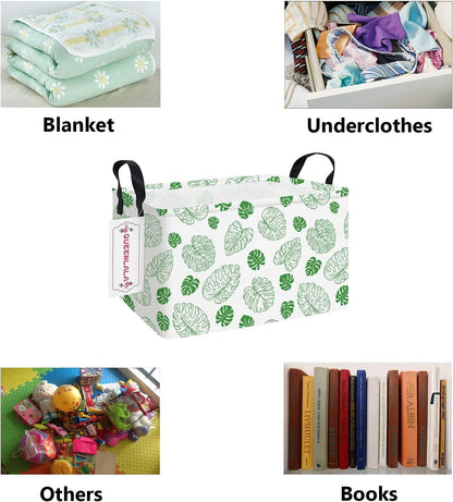 Rectangular Collapsible Laundry Basket with Side Handles, Toys
