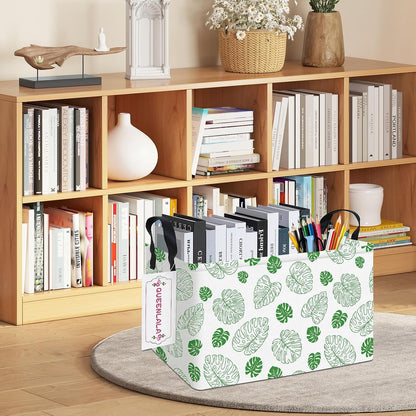 Rectangular Collapsible Laundry Basket with Side Handles, Toys