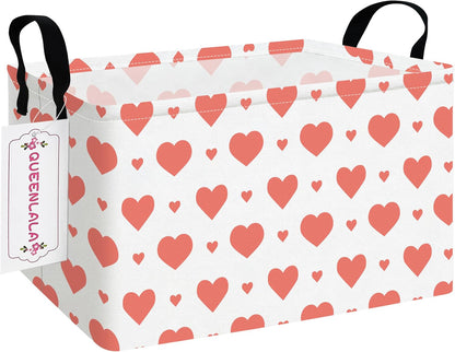 Rectangular Collapsible Laundry Basket with Side Handles, Toys