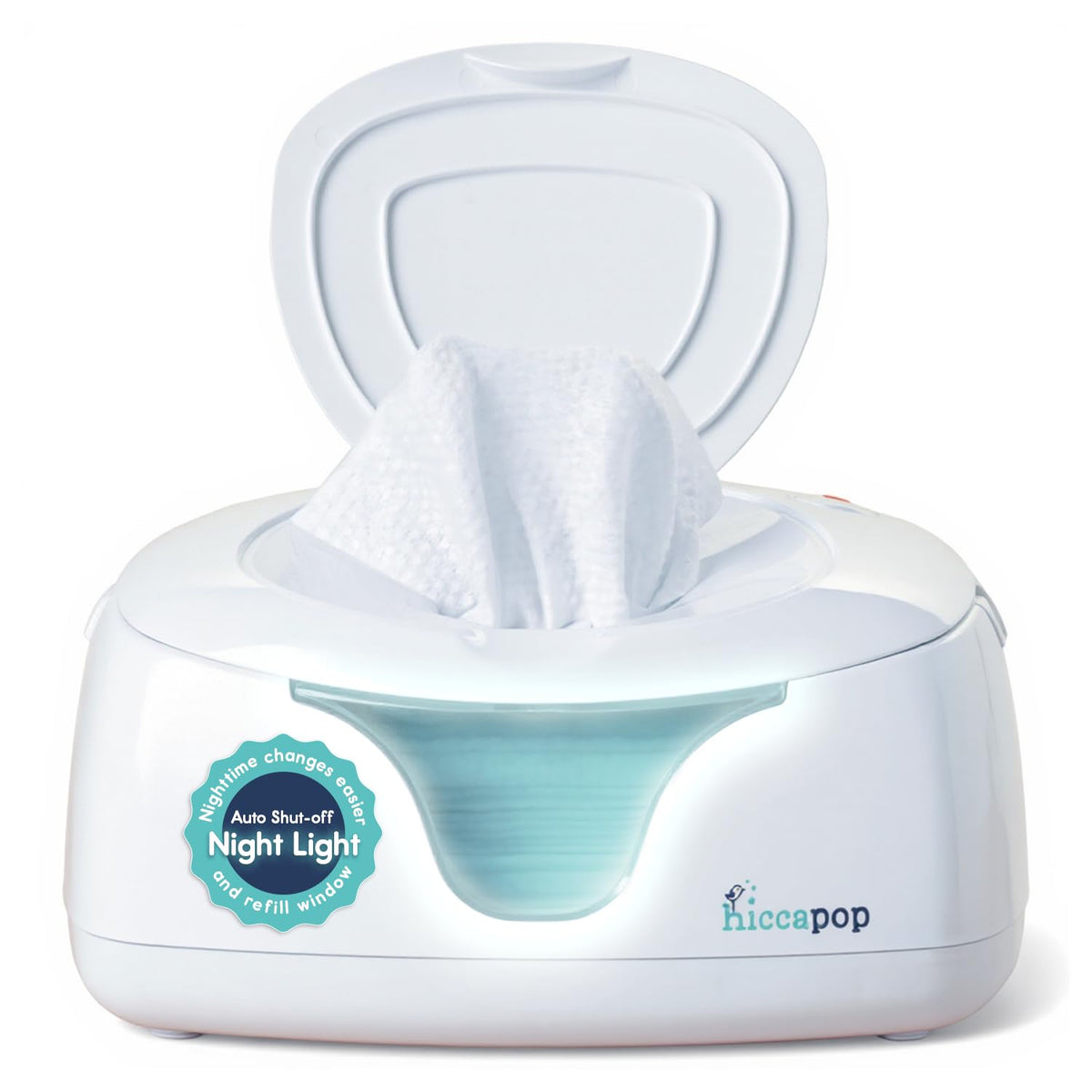Baby Wipe Warmer and Wipes Dispenser, Diaper Wipe Warmer, White