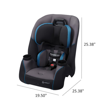 Crosstown All-in-One Convertible Car Seat, Rear Facing, Forward Facing Car Seat, Booster, Deep Sea