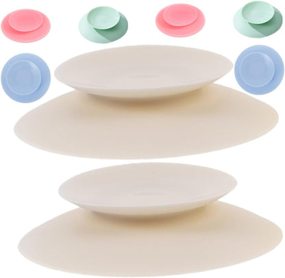 Anti Slip Bowl Pads 8pcs Double Sided Silicone Suction Cups