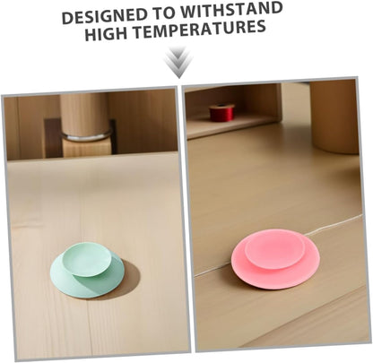 Anti Slip Bowl Pads 8pcs Double Sided Silicone Suction Cups