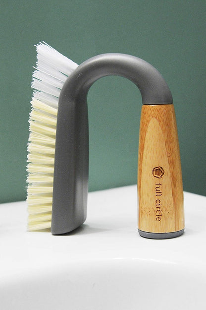 Grunge Buster, Grout & Tile Scrub Brush, Tough & Durable, Grey