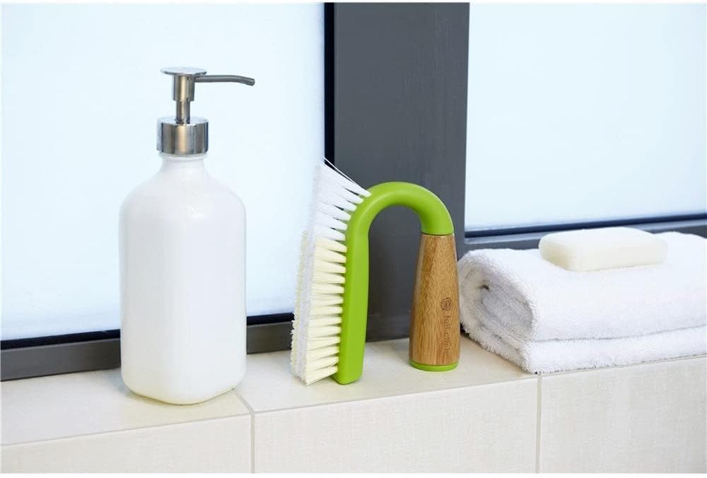 Grunge Buster, Grout & Tile Scrub Brush, Tough & Durable, Grey