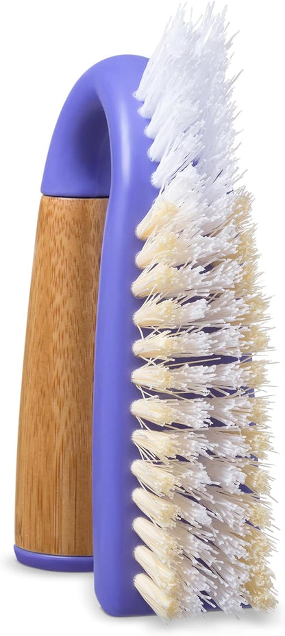 Grunge Buster, Grout & Tile Scrub Brush, Tough & Durable, Grey