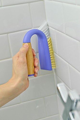 Grunge Buster, Grout & Tile Scrub Brush, Tough & Durable, Grey