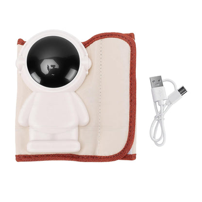 Portable Baby Bottle Warmer for Travel, PU Leather Fast Heating Constant Temperature Rechargeable USB Milk Warmer for Outdoor Travel Car