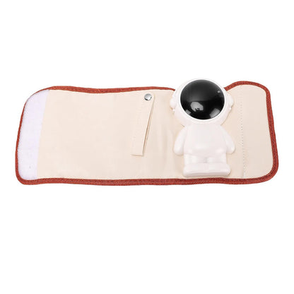 Portable Baby Bottle Warmer for Travel, PU Leather Fast Heating Constant Temperature Rechargeable USB Milk Warmer for Outdoor Travel Car