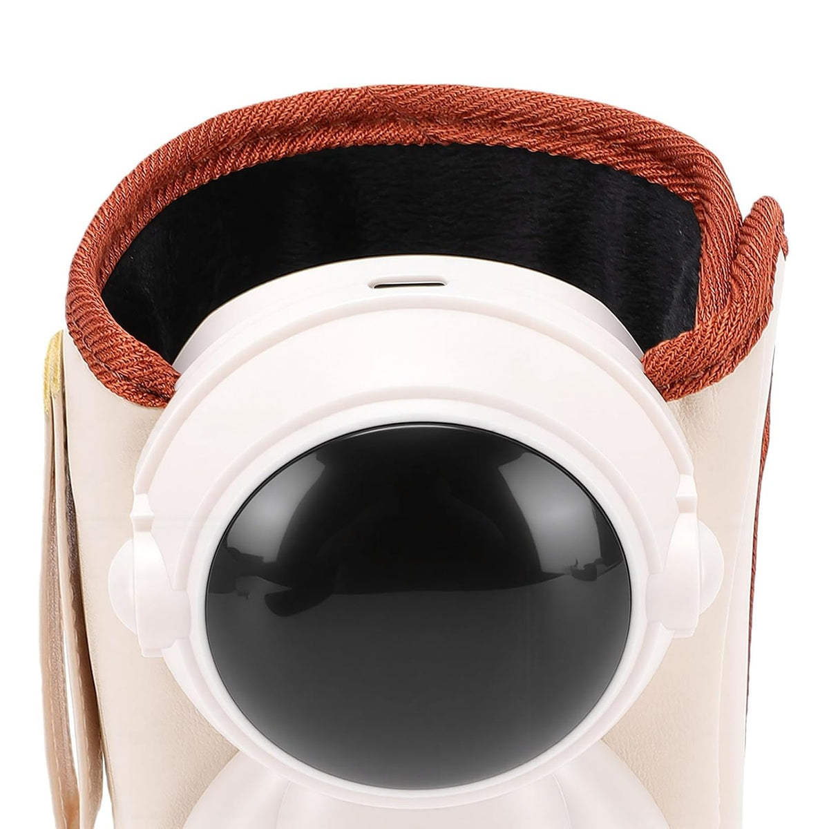 Portable Baby Bottle Warmer for Travel, PU Leather Fast Heating Constant Temperature Rechargeable USB Milk Warmer for Outdoor Travel Car