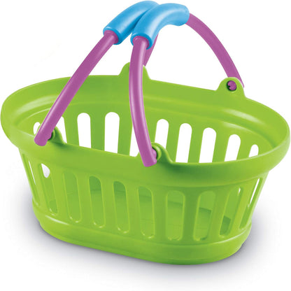 New Sprouts Stack of Baskets - 4 Pieces, Ages 18 mos+ Toddler Pretend Play Toys, Play Grocery Basket, Perfect for Easter Baskets