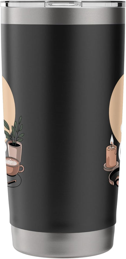 Stay In Flow Not In Chaos Mindful Productivity Stainless Steel Insulated Tumbler