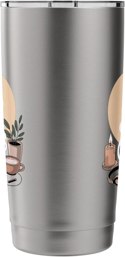 Stay In Flow Not In Chaos Mindful Productivity Stainless Steel Insulated Tumbler