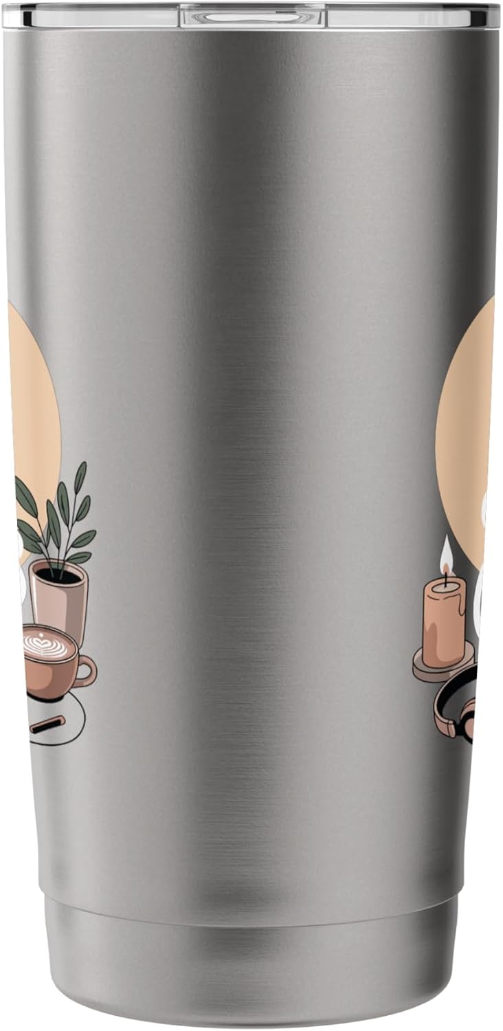 Stay In Flow Not In Chaos Mindful Productivity Stainless Steel Insulated Tumbler
