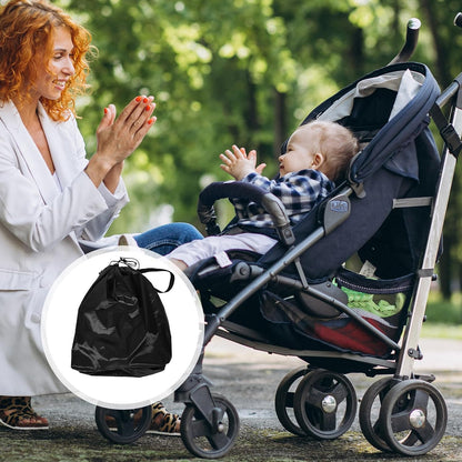 Large Stroller Carrying Bag with Shoulder Strap Airplane Gate Check Stroller Storage Organizer Pouch Dustproof Universal Cover Carseat Protection for Trips and Transit