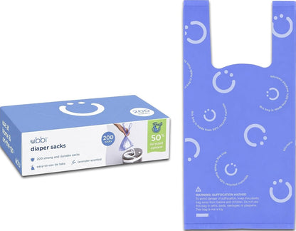 Disposable Baby Diaper Sacks, Lavender Scented