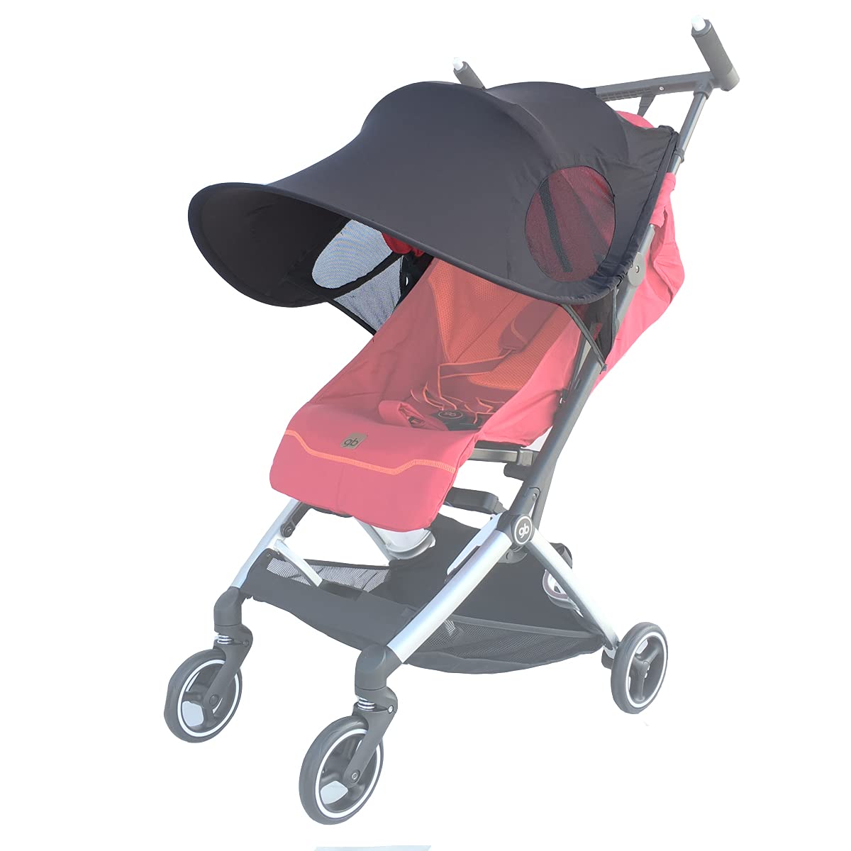 50+UPF Sunshade Extension Compatible with GB Pockit+ All City,Sun Visor UV Protect for Baby Stroller,Baby Stroller Summer Accessories, SUN002