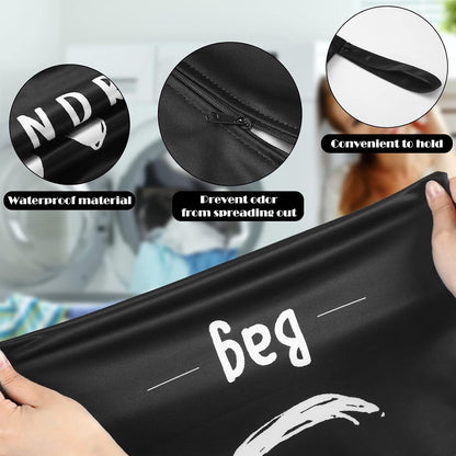 2 Pack Wet Dry Bag Travel Laundry Waterproof,Butterfly
