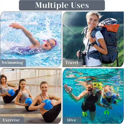 2 Pack Wet Dry Bag Travel Laundry Waterproof,Butterfly