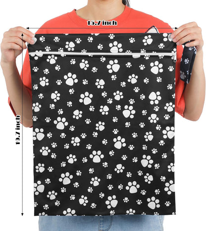 2 Pack Wet Dry Bag Travel Laundry Waterproof,Butterfly