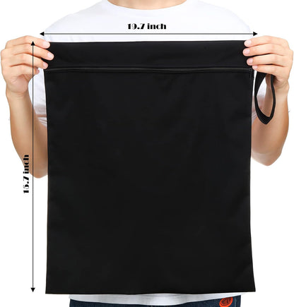 2 Pack Wet Dry Bag Travel Laundry Waterproof,Butterfly