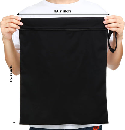 2 Pack Wet Dry Bag Travel Laundry Waterproof,Butterfly